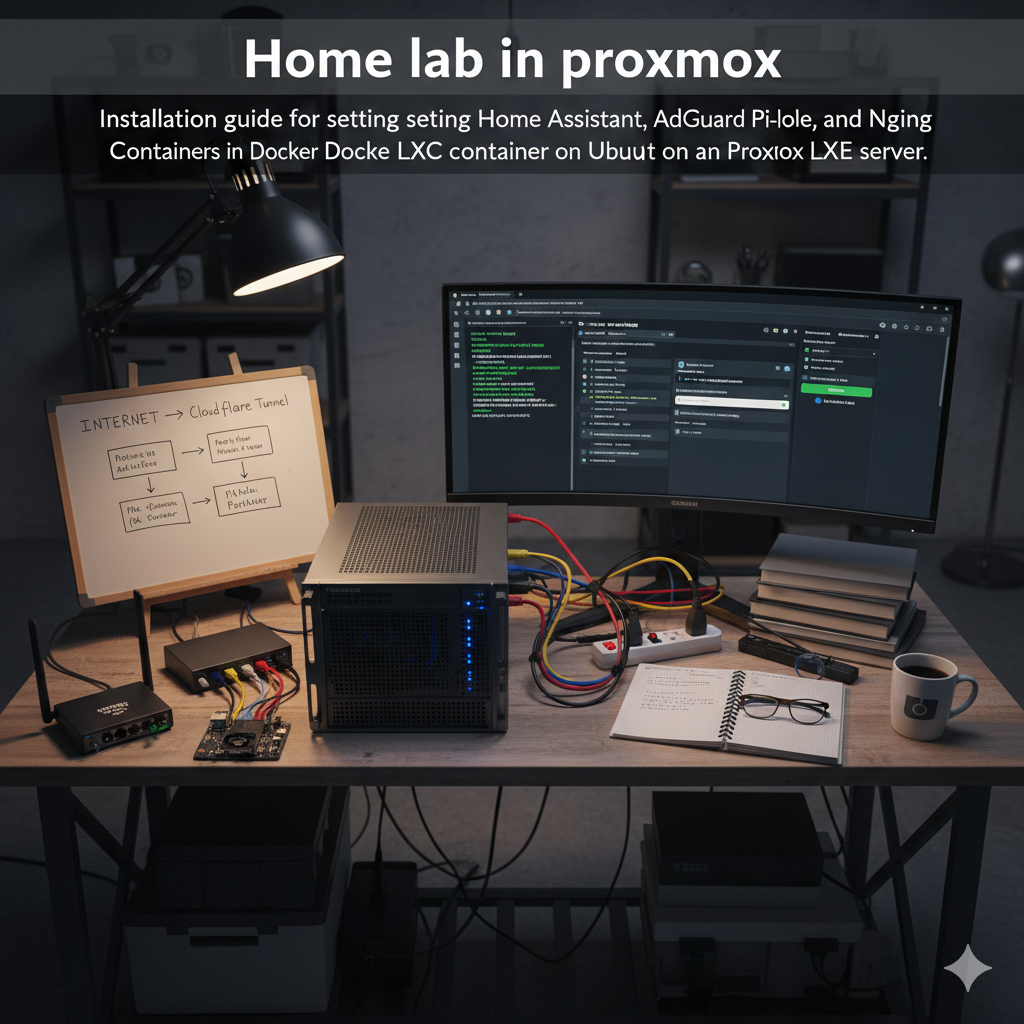 Home lab in proxmox